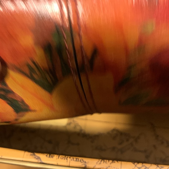 BNIB PATRICIA NASH MULTI LUZZI WALLET AND WRISTLET/CLUTCH/JEWELRY ROLL - Picture 6 of 14